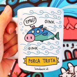 Porca Trota | Tazza colazione