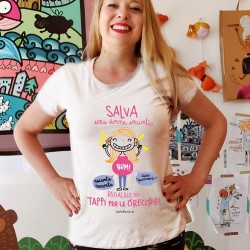 Salva una donna incinta | T-shirt donna