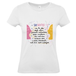 Sii gentile con le idee degli altri | T-shirt donna