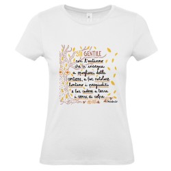 Sii gentile con l'autunno | T-shirt donna