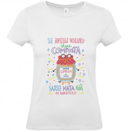 Composta | T-shirt donna Burabacio