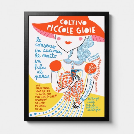 Coltivo piccole gioie | Poster
