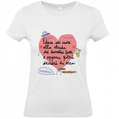 Educa un cuore (E. Dickinson) | T-shirt