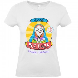 Santa Pazienza personalizzata nome maestra | T-shirt