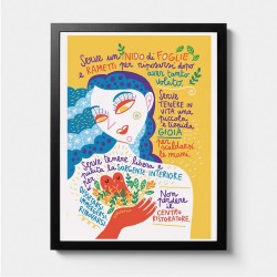 Nido di foglie | Poster