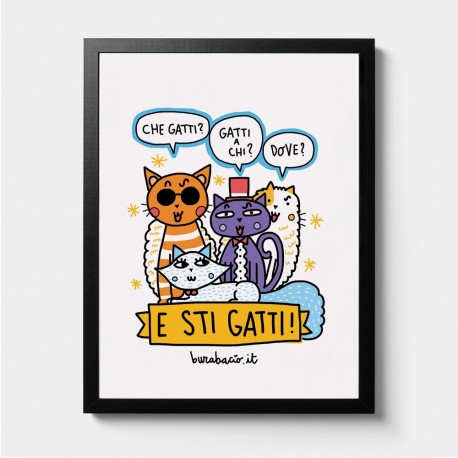 E sti gatti | Stampa