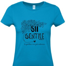 Sii gentile con una parola un sorriso un gesto| T-shirt colorata