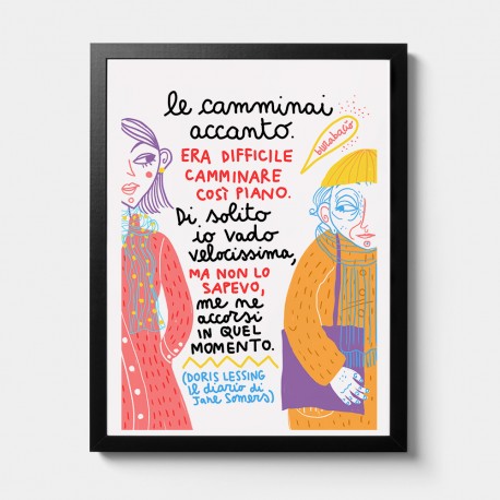 Le camminai accanto | Poster
