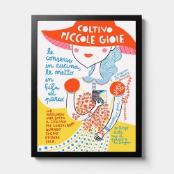 Coltivo piccole gioie | Poster