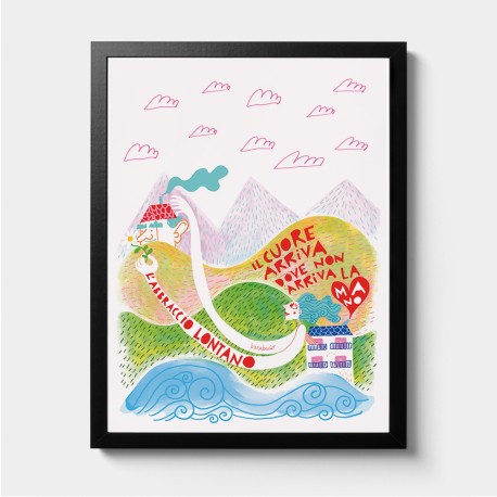Abbraccio lontano | Poster