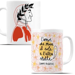 Amor che move il sole e l'altre stelle (Dante A.) | Tazza
