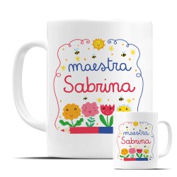 Maestra Fiori | Tazza personalizzata