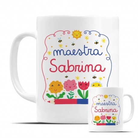 Maestra Fiori | Tazza personalizzata