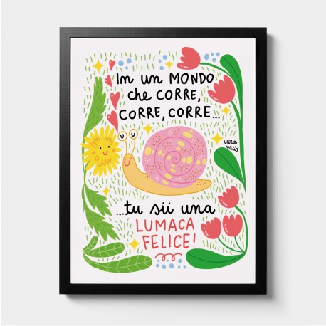 Lumaca felice