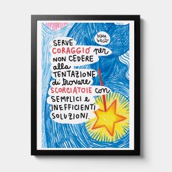 Serve coraggio | Poster