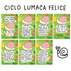 Lumaca felice | Biglietto