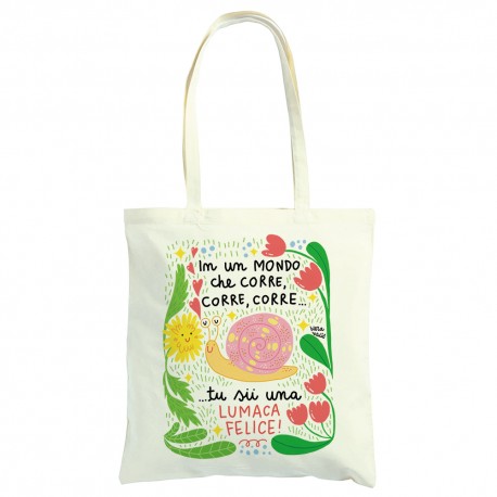Lumaca felice | Shopper