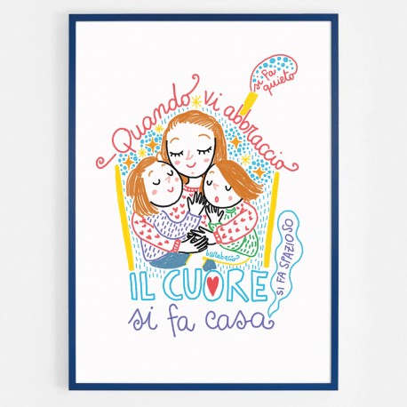 Quando vi abbraccio | Poster