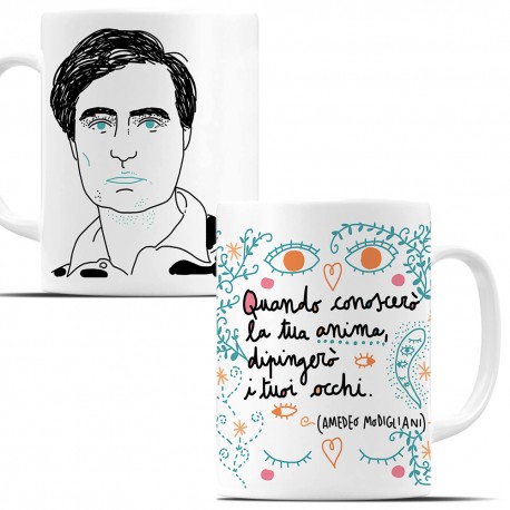 Quando conoscerò la tua anima (Amedeo Modigliani) | Tazza colazione