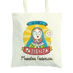 Santa Pazienza | Shopper personalizzata