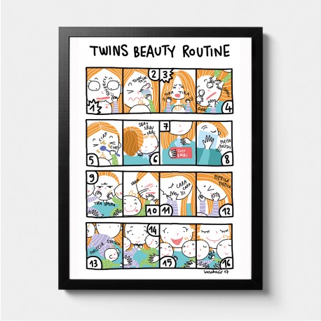 Twins Beauty Routine | Stampa