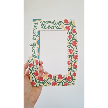 Piccole gioie grandi tesori | Cornice per foto