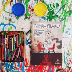 Esercizi di Meraviglia | Activity book di scrittura, disegno e collage | Burabacio